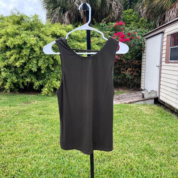 Lululemon Deep Stretch Tank Dark Olive Green Size 2 - Picture 4 of 8